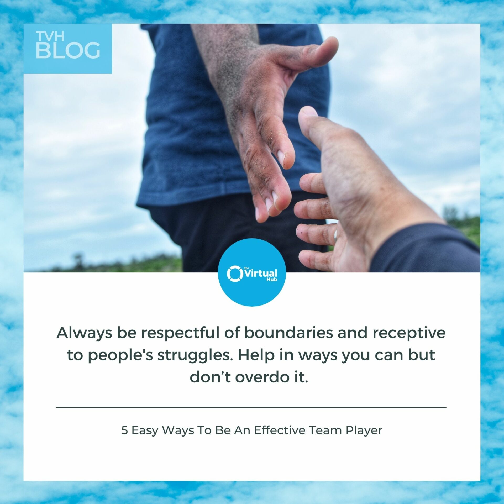 3 how to be an effective team player